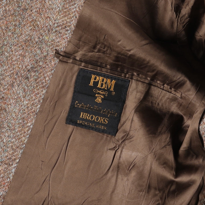 Brooks Harris Tweed Harris Tweed Stripe Pattern Wool Tailored Jacket Made in USA Men's S /eaa521393