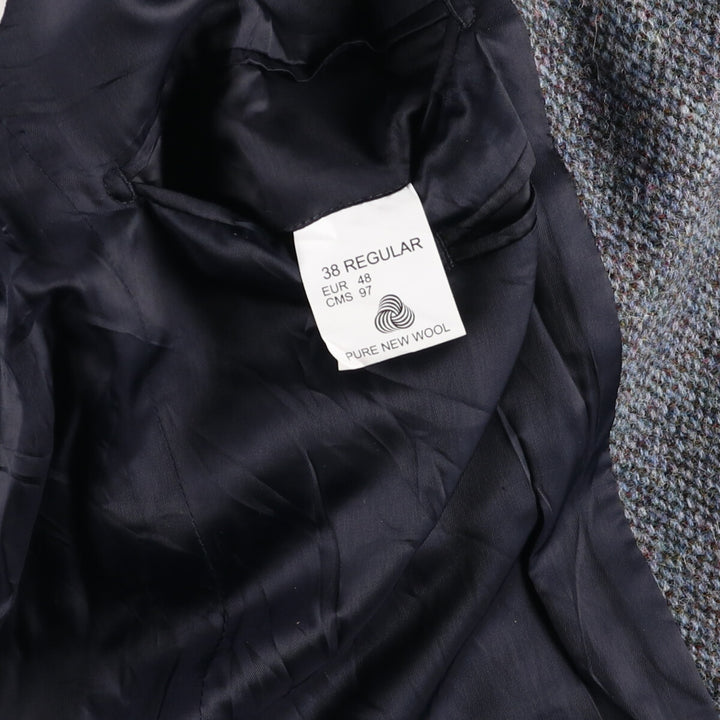 Harris Tweed Wool Tailored Jacket Men's M size / eaa521394
