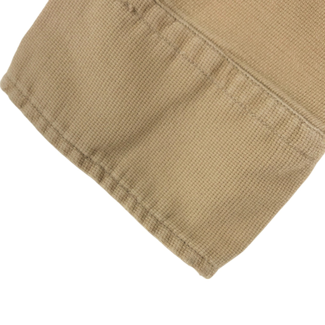 Vintage 90'S Ralph Lauren POLO SPORT long-sleeved cotton shirt, size L, men's cotton Beige type Vintage Second Hand