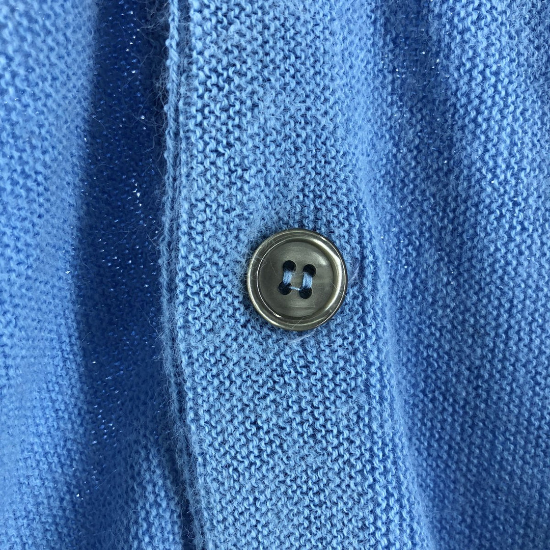 80'S JCPenney THE FOX Sweater Acrylic Knit Cardigan Made in USA Men's L Size Vintage /eaa521452