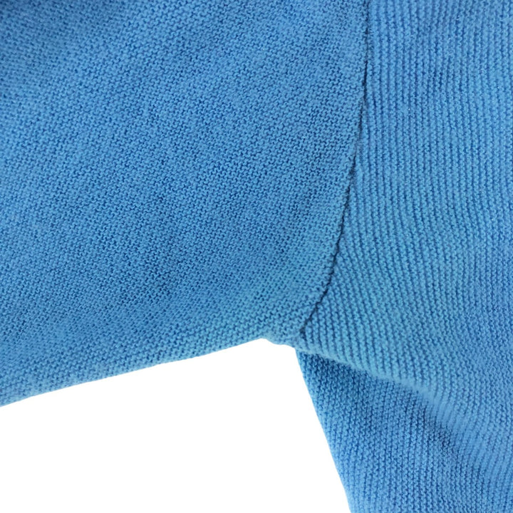 80'S JCPenney THE FOX Sweater Acrylic Knit Cardigan Made in USA Men's L Size Vintage /eaa521452