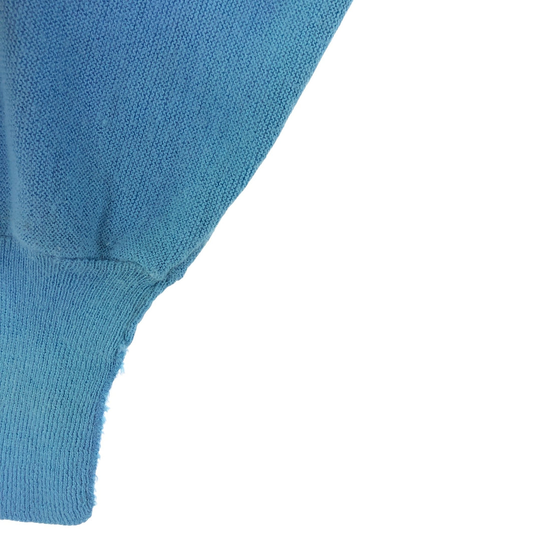 80'S JCPenney THE FOX Sweater Acrylic Knit Cardigan Made in USA Men's L Size Vintage /eaa521452