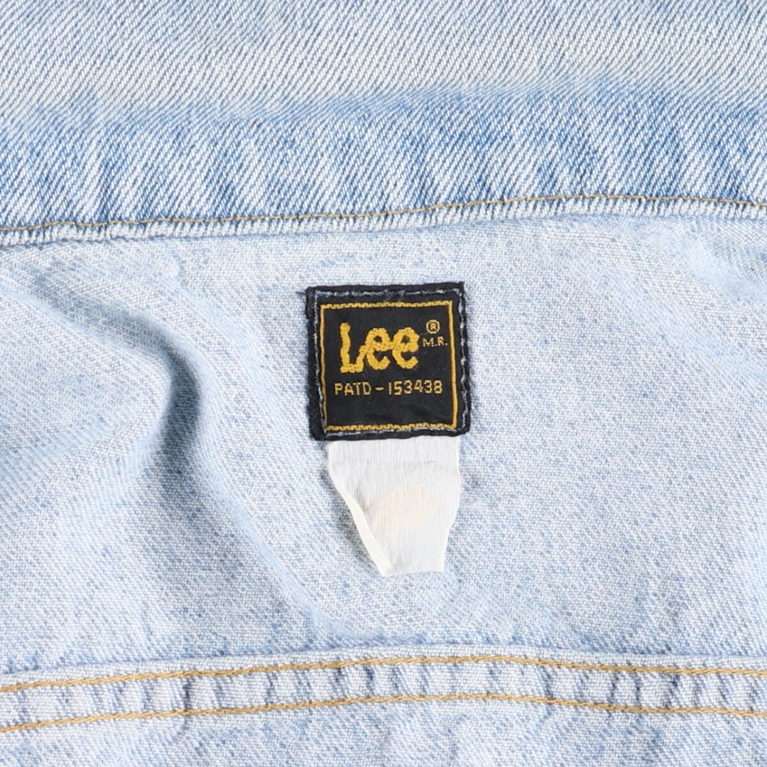 80s~ Lee HARD ROCK CAFE Denim Jacket G-Jean Men's XXL Vintage /eaa521505