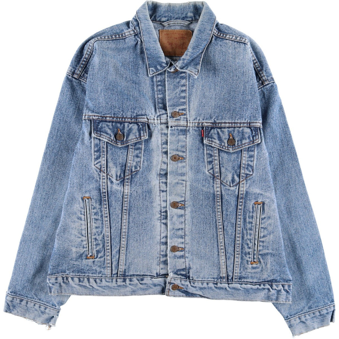 90'S Levi's 70507-4890 denim jacket, denim jacket, made in USA, men's XL equivalent, vintage /eaa521508