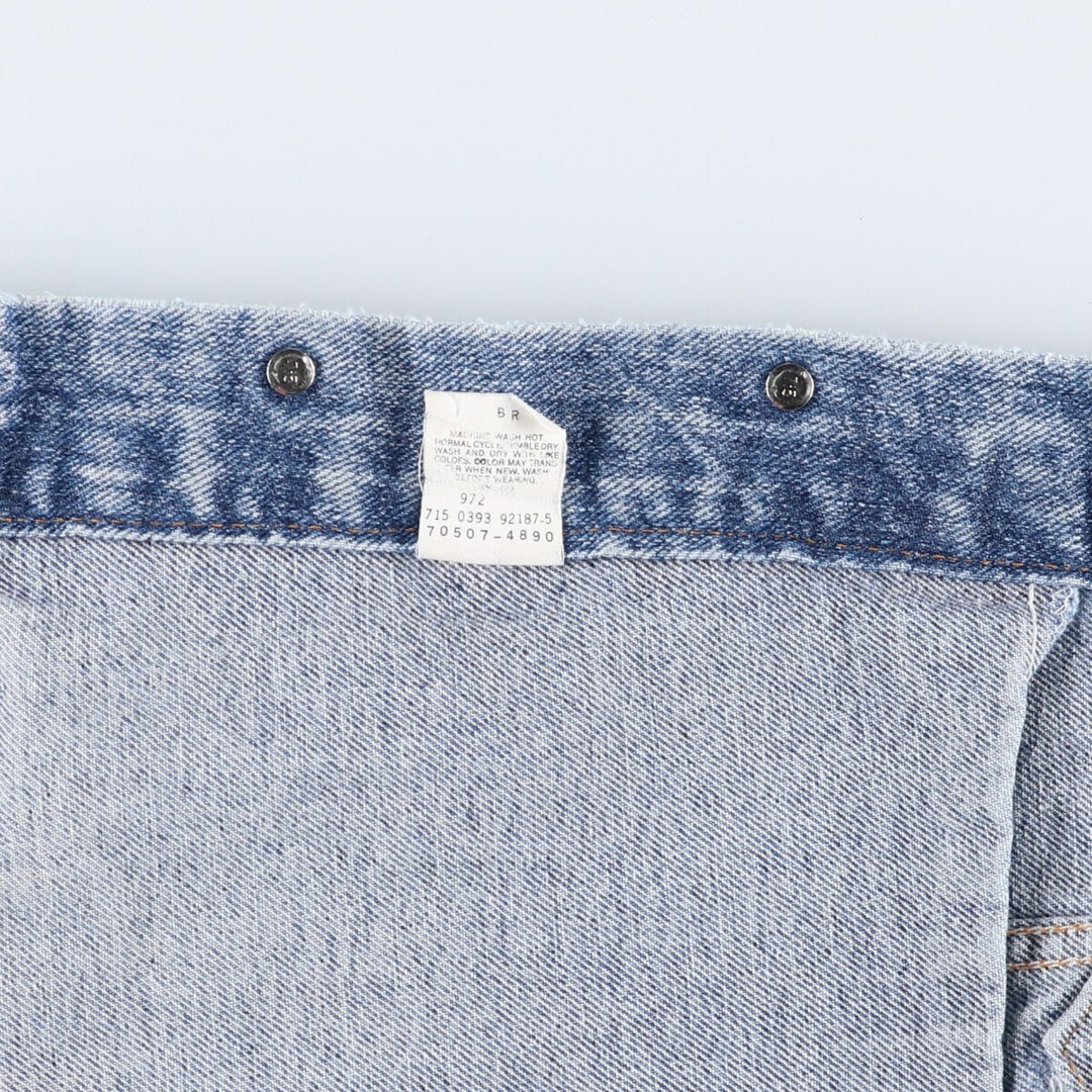 90'S Levi's 70507-4890 denim jacket, denim jacket, made in USA, men's XL equivalent, vintage /eaa521508