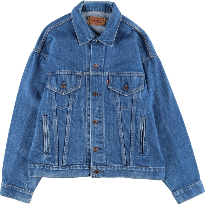 90'S Levi's 70507-0214 denim jacket, denim jacket, made in USA, men's size M, vintage /eaa521521