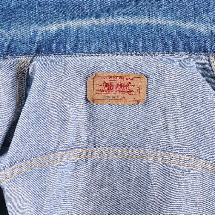 90'S Levi's 70507-0214 denim jacket, denim jacket, made in USA, men's size M, vintage /eaa521521