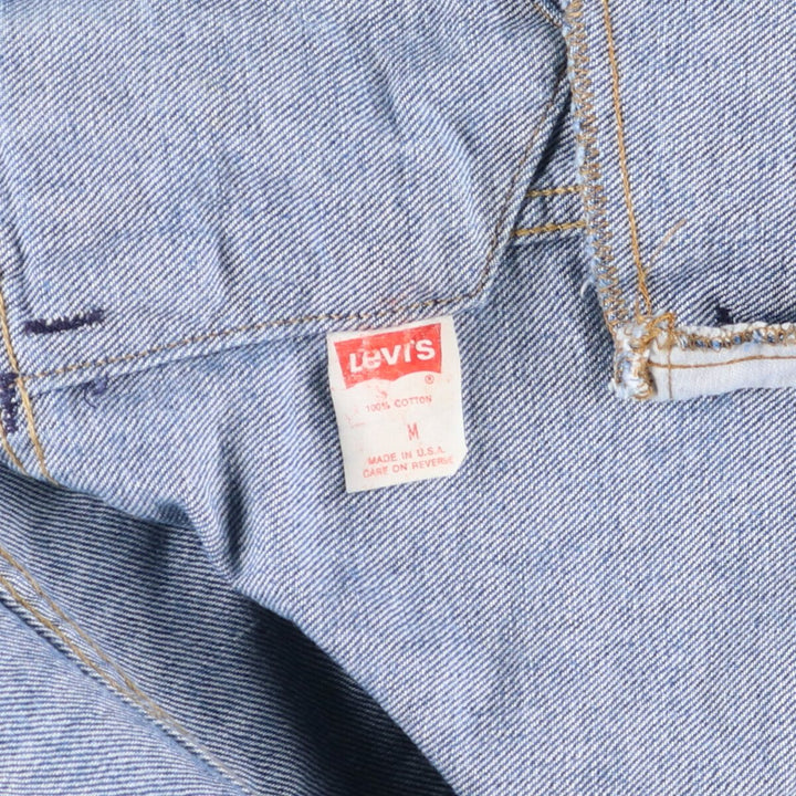 90'S Levi's 70507-0214 denim jacket, denim jacket, made in USA, men's size M, vintage /eaa521521