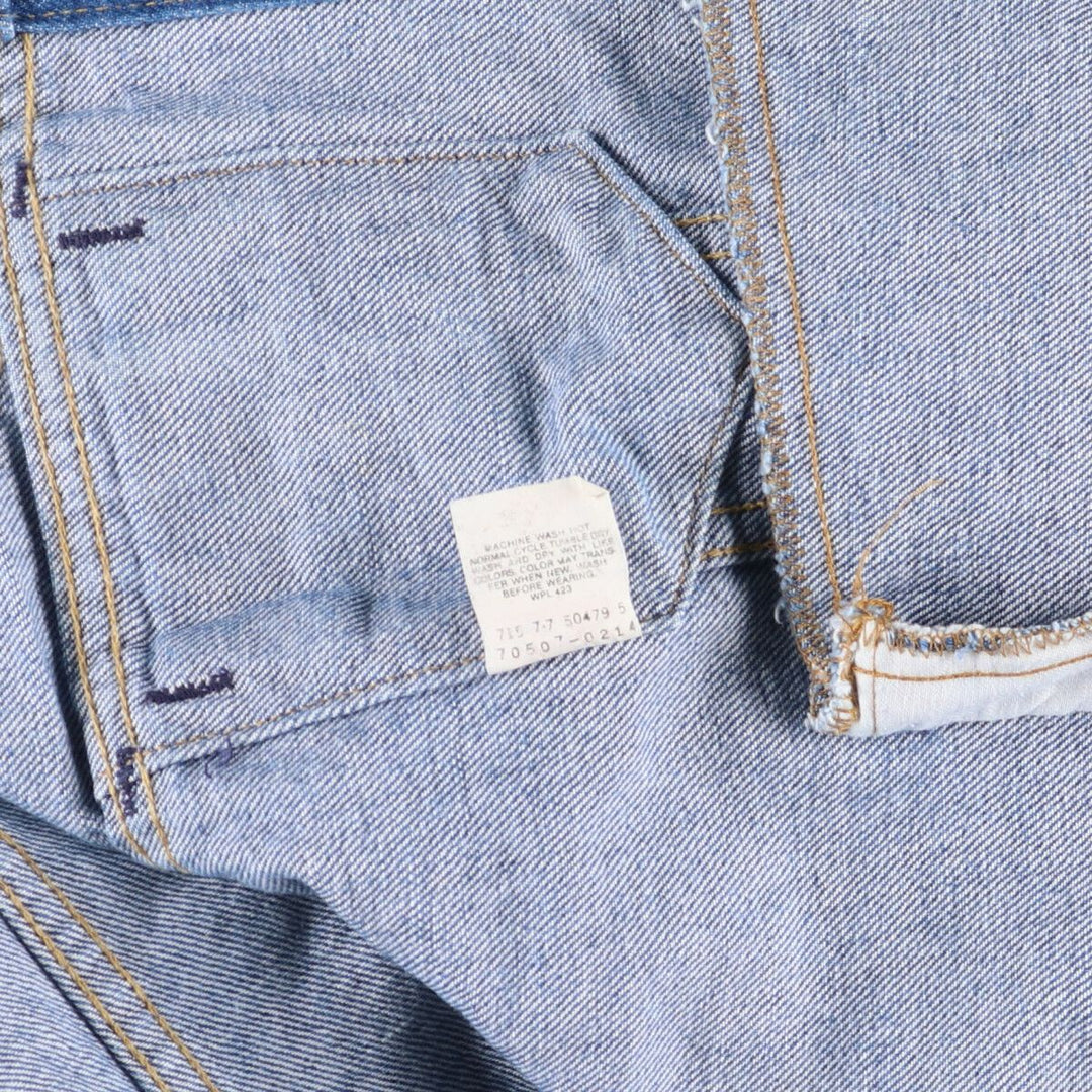 90'S Levi's 70507-0214 denim jacket, denim jacket, made in USA, men's size M, vintage /eaa521521