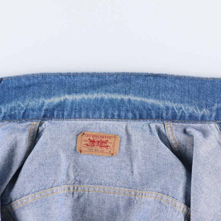 90'S Levi's 70507-0214 denim jacket, denim jacket, made in USA, men's size M, vintage /eaa521521