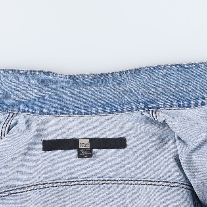 Marithe Francois Girbaud denim jacket G-jacket Men's XXL equivalent / eaa521522