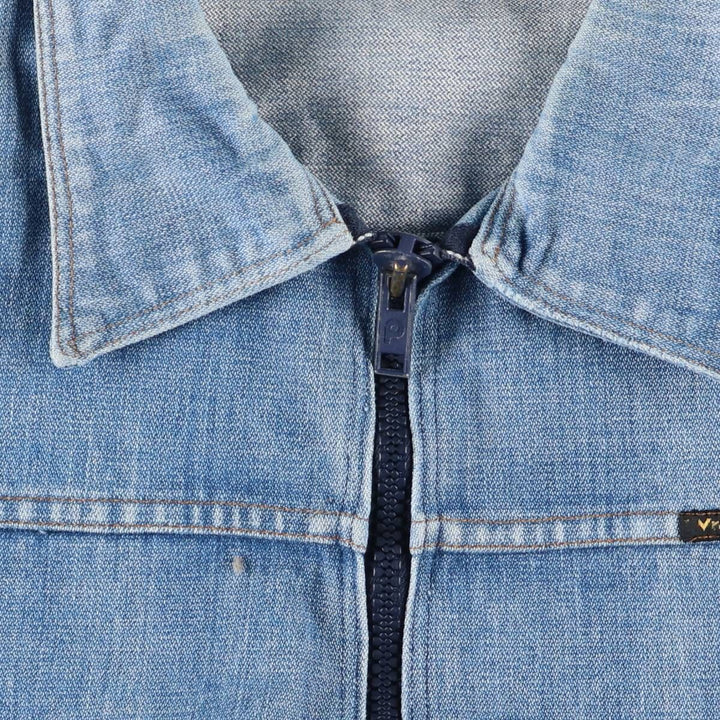 70s~80'S Wrangler Denim Zip-up Blouson Men's M Size Vintage /eaa521523