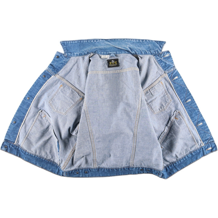 70'S Maverick denim jacket, denim jacket, made in USA, men's size L, vintage /eaa521526