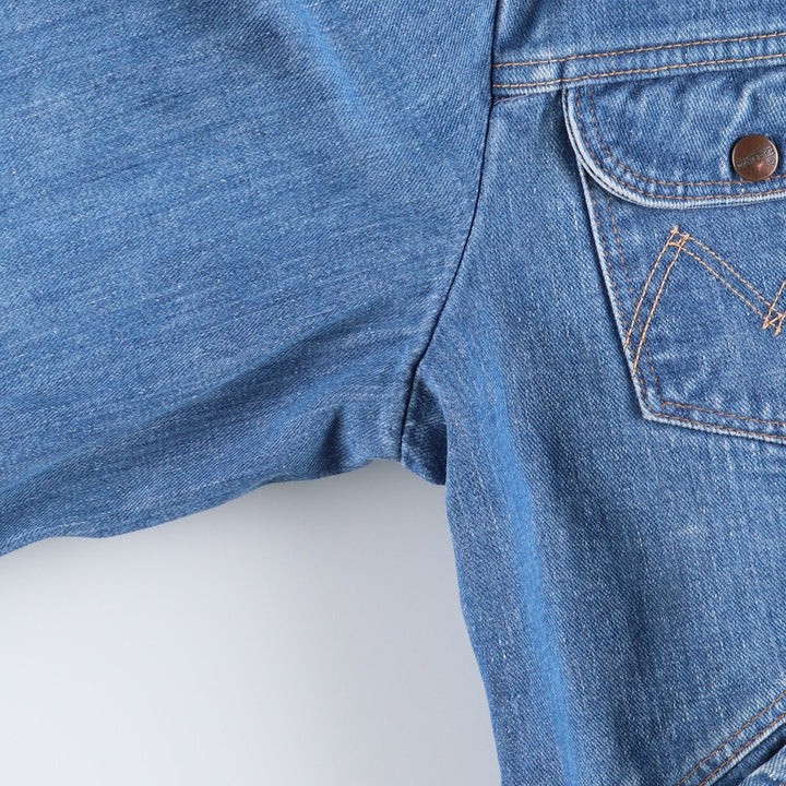 70'S Maverick denim jacket, denim jacket, made in USA, men's size L, vintage /eaa521526