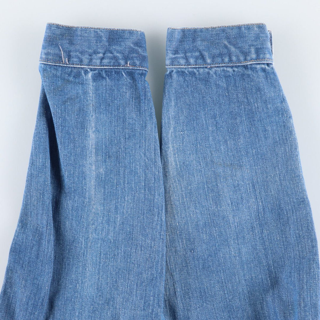 70'S Maverick denim jacket, denim jacket, made in USA, men's size L, vintage /eaa521526