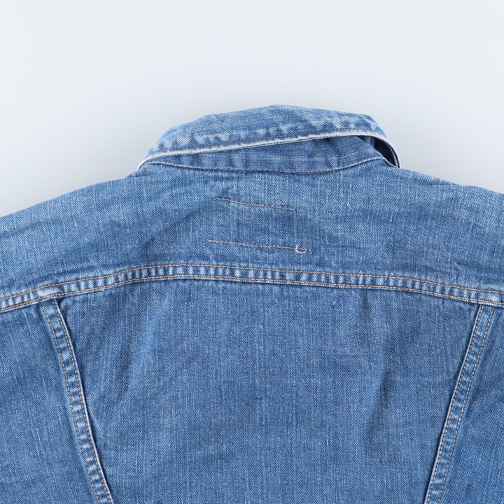 70'S Maverick denim jacket, denim jacket, made in USA, men's size L, vintage /eaa521526