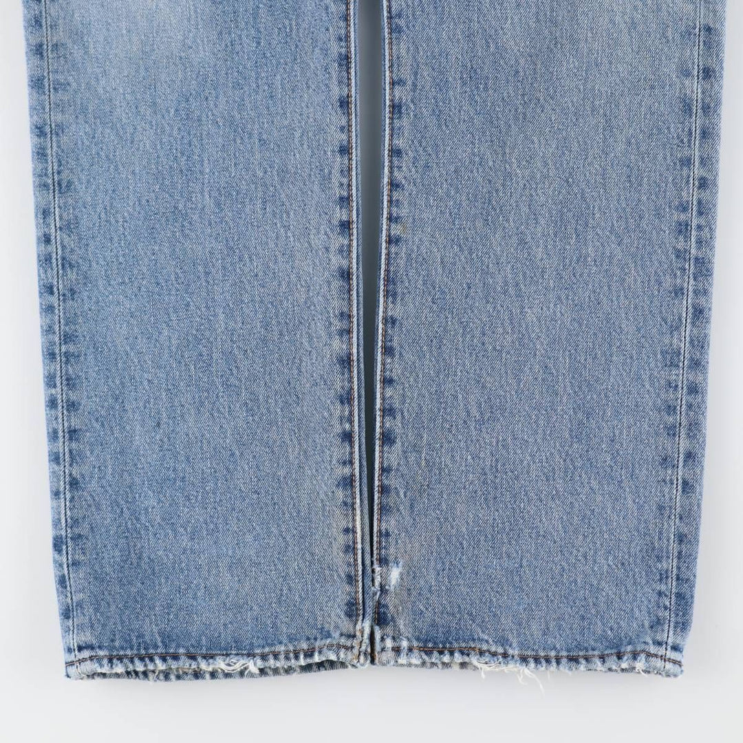 Levi's 501 straight denim pants for men, size W36 cotton Blue type light blue Vintage Second Hand