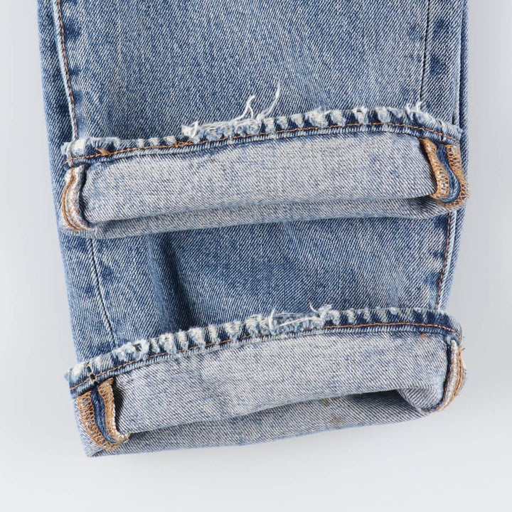 Levi's 501 straight denim pants for men, size W36 cotton Blue type light blue Vintage Second Hand