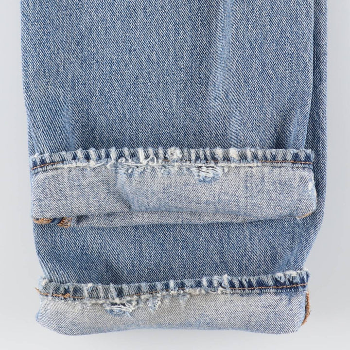 Levi's 501 straight denim pants for men, size W36 cotton Blue type light blue Vintage Second Hand
