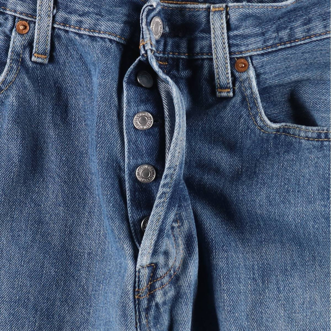 Levi's Levi's 501 straight denim pants for men, equivalent to w34 cotton blue type Vintage Second Hand