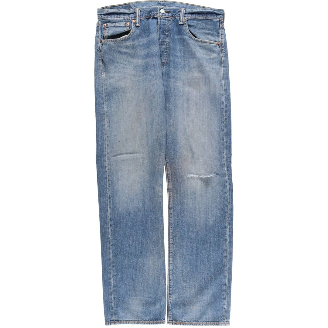 Levi's 501 straight denim pants for men, size W36 cotton blue type Vintage Second Hand