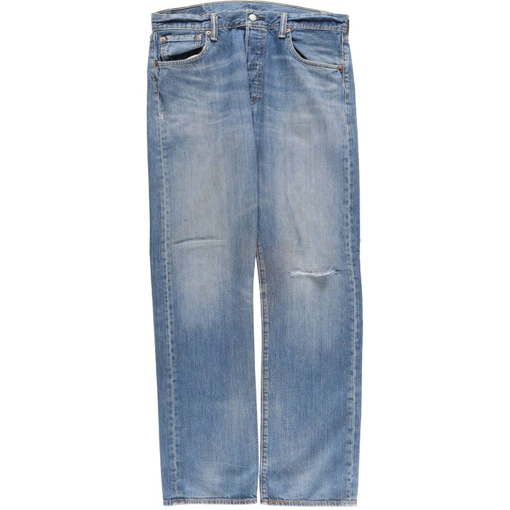 Levi's 501 straight denim pants for men, size W36 cotton blue type Vintage Second Hand
