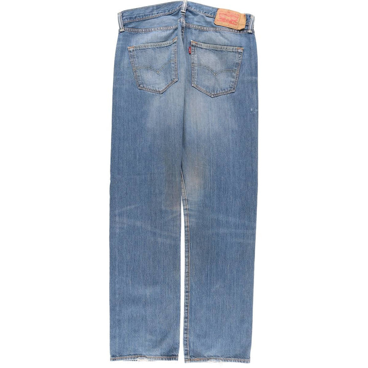 Levi's 501 straight denim pants for men, size W36 cotton blue type Vintage Second Hand