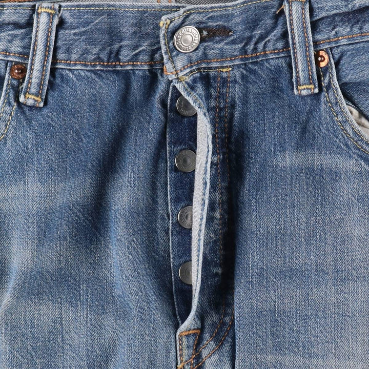 Levi's 501 straight denim pants for men, size W36 cotton blue type Vintage Second Hand