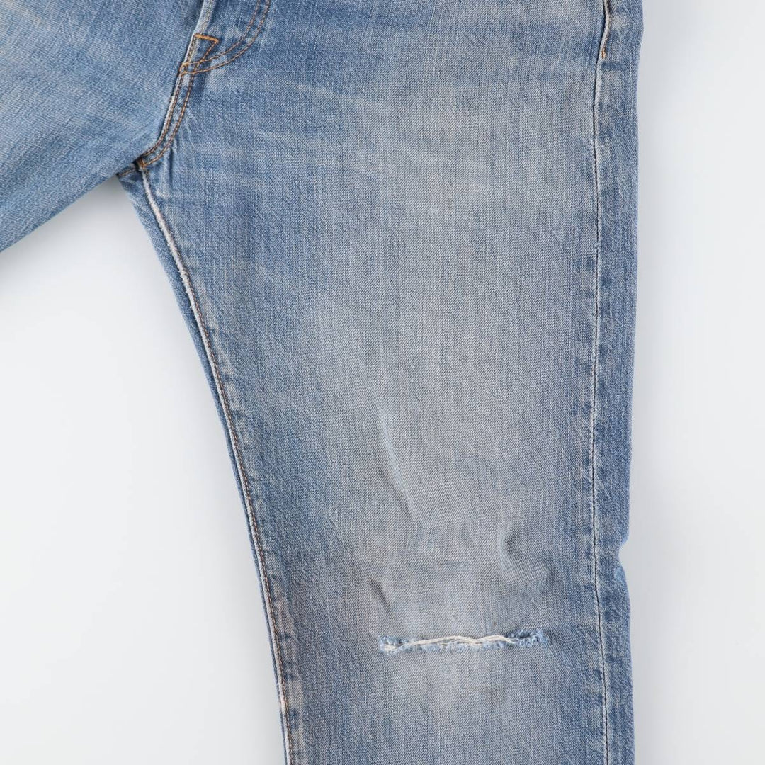 Levi's 501 straight denim pants for men, size W36 cotton blue type Vintage Second Hand