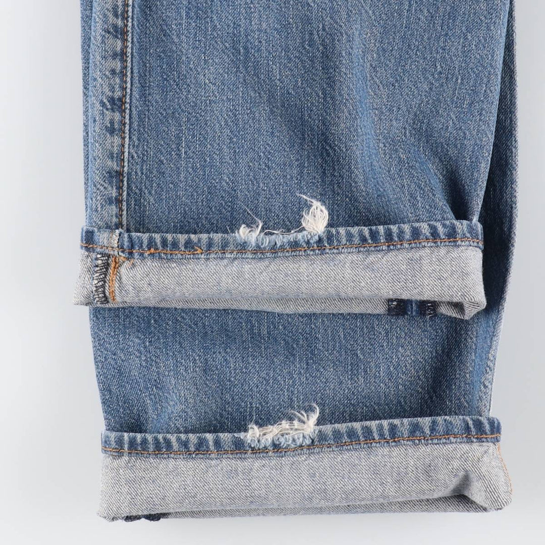 Levi's 501 straight denim pants for men, size W36 cotton blue type Vintage Second Hand