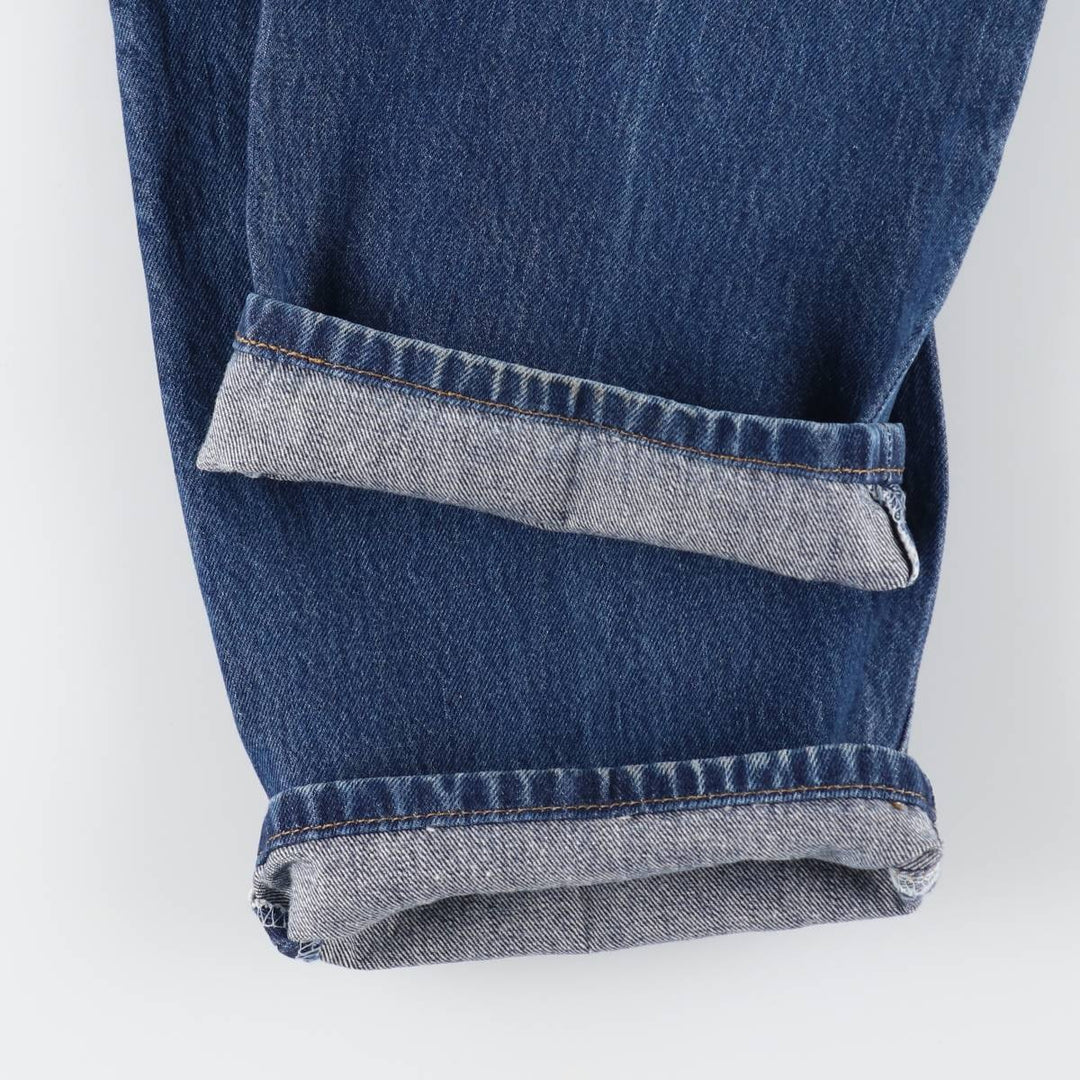 Levi's 501 straight denim pants for men, size W33 cotton blue type Vintage Second Hand