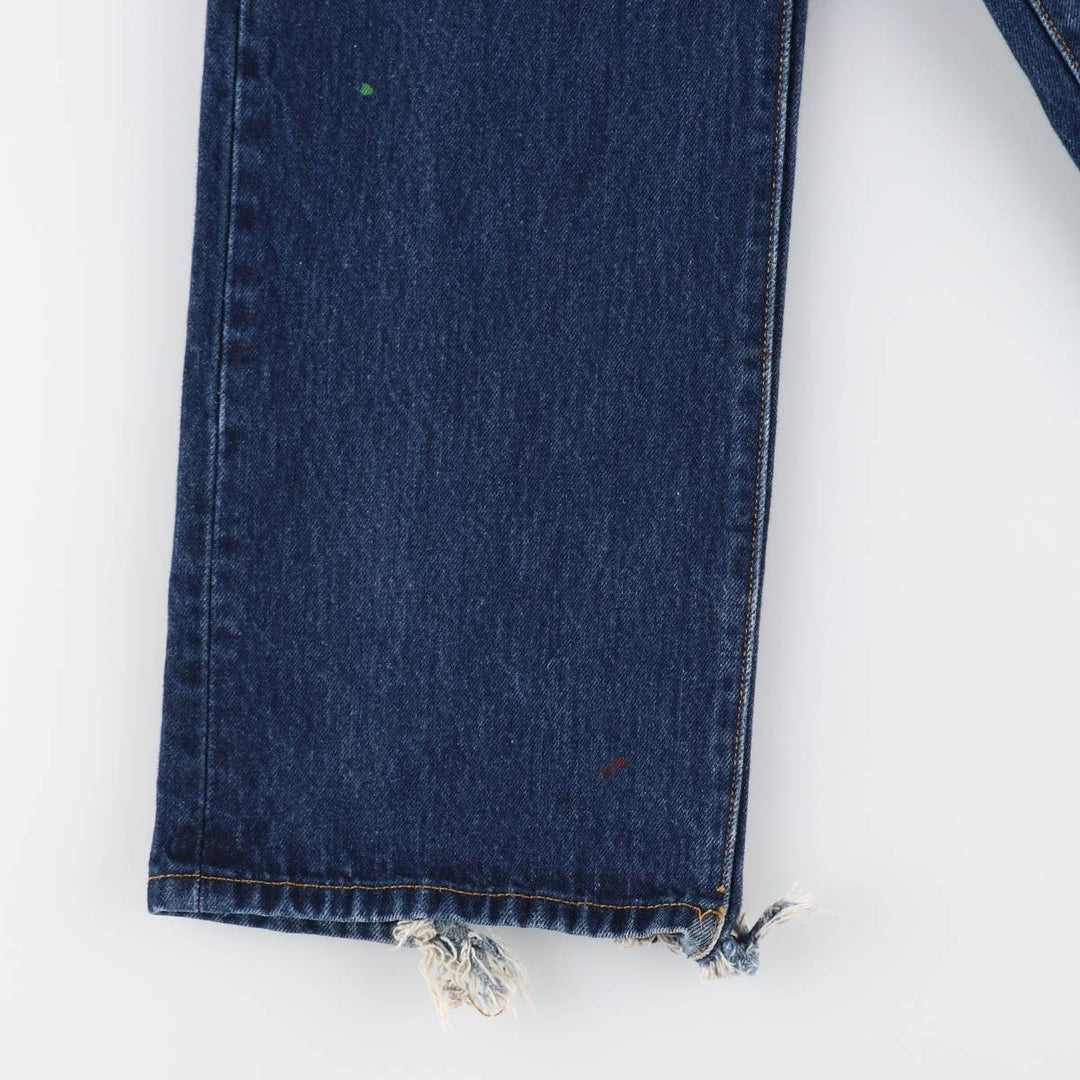 Levi's 501 straight denim pants for men, size W33 cotton blue type Vintage Second Hand