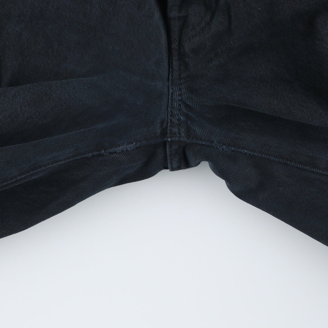 Levi's 501 Black Denim Straight Denim Pants for Men, W33 equivalent cotton black type Vintage Second Hand