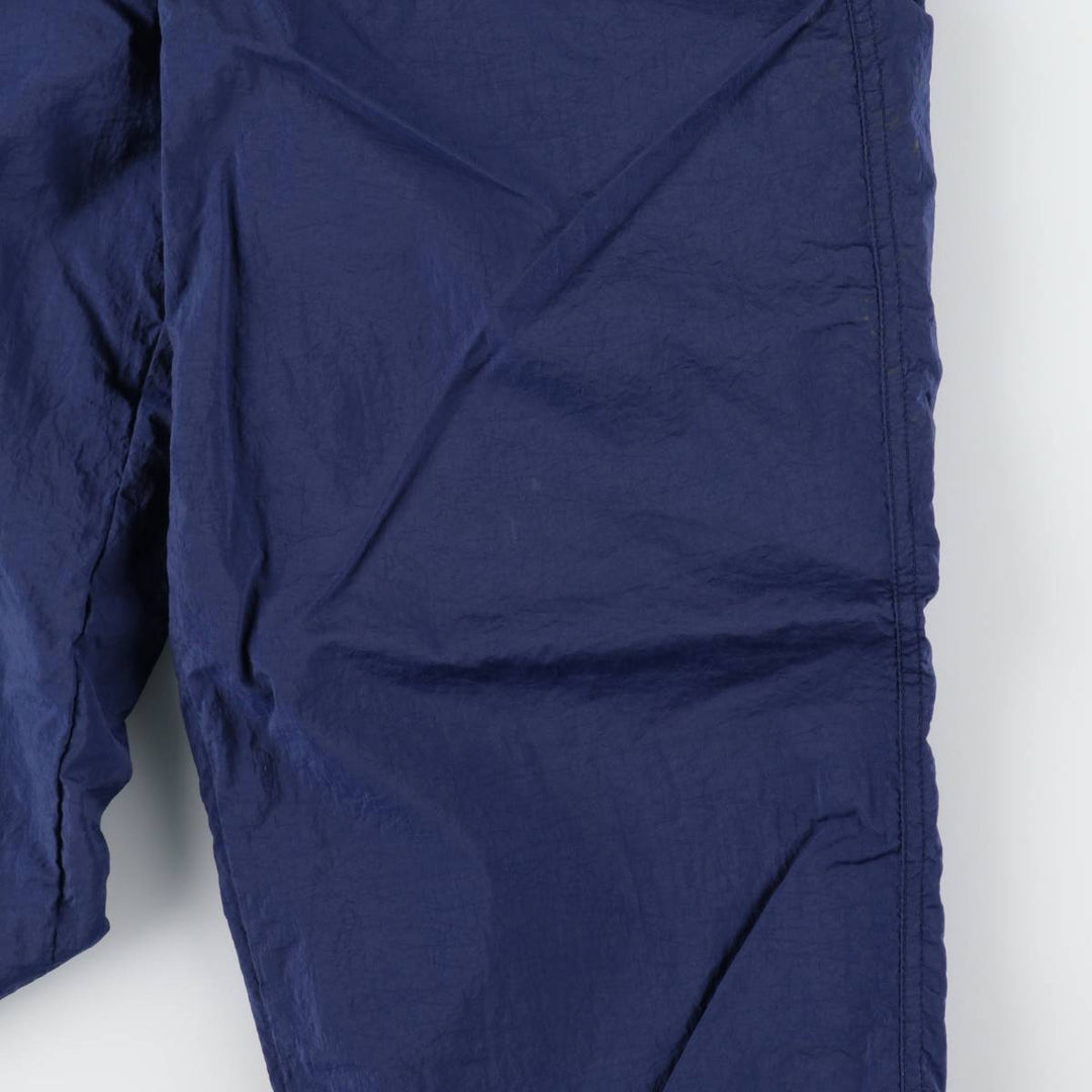 90'S Nike Nylon Pants, Shaka Shaka Pants, Men's M Size, Vintage Nylon navy blue type Vintage Second Hand
