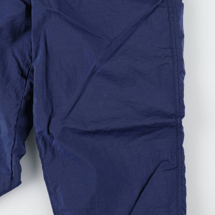 90'S Nike Nylon Pants, Shaka Shaka Pants, Men's M Size, Vintage Nylon navy blue type Vintage Second Hand
