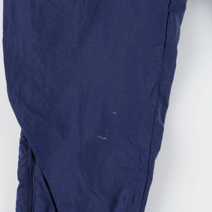90'S Nike Nylon Pants, Shaka Shaka Pants, Men's M Size, Vintage Nylon navy blue type Vintage Second Hand