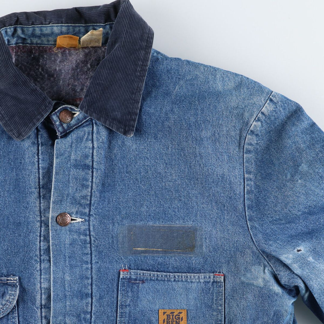 70s~80'S Wrangler BIG BEN denim coverall made in USA, men's XL size, vintage /eaa521702