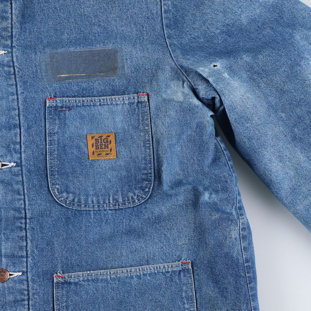 70s~80'S Wrangler BIG BEN denim coverall made in USA, men's XL size, vintage /eaa521702