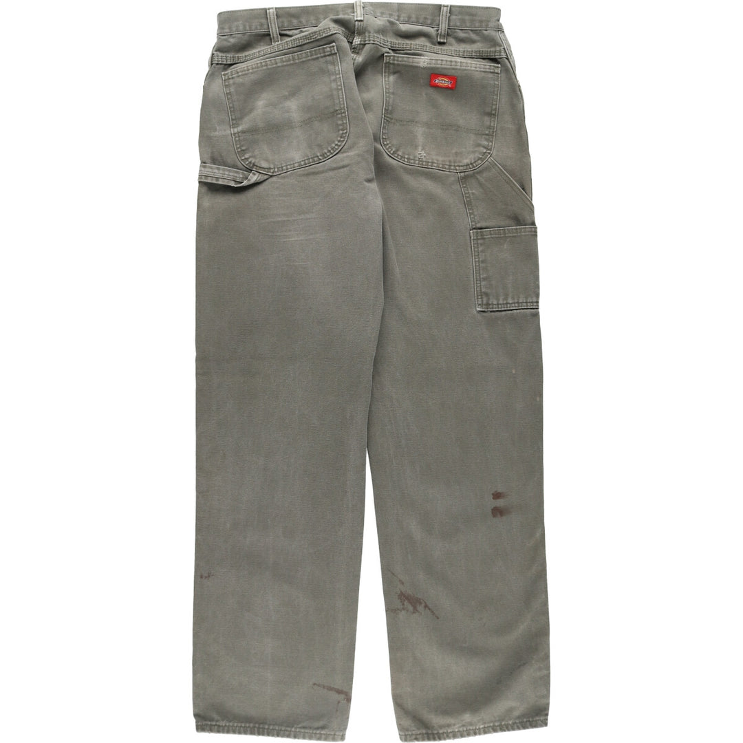 Dickies Painted Duck Painter Pants for Men (W36 equivalent) cotton Khaki type Vintage Second Hand