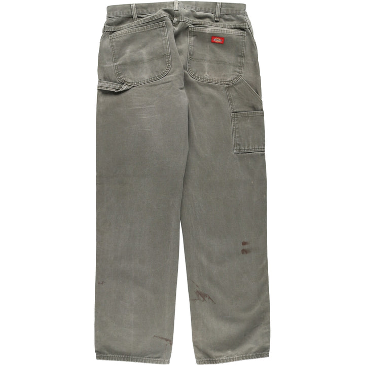 Dickies Painted Duck Painter Pants for Men (W36 equivalent) cotton Khaki type Vintage Second Hand