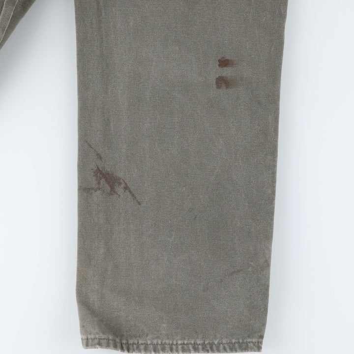 Dickies Painted Duck Painter Pants for Men (W36 equivalent) cotton Khaki type Vintage Second Hand