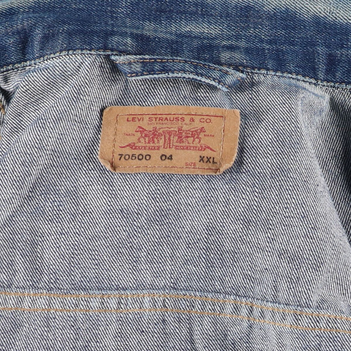 Levi's 70500 04 Euro Model Denim Jacket G-Jean Men's XXL / eaa521827