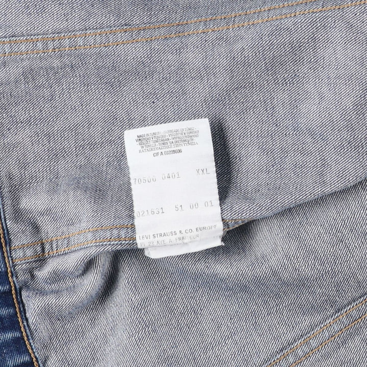 Levi's 70500 04 Euro Model Denim Jacket G-Jean Men's XXL / eaa521827