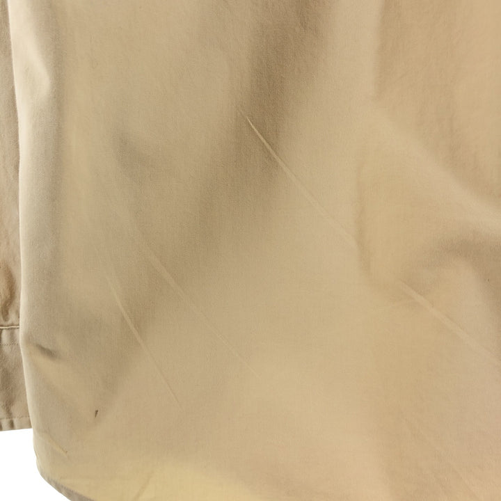 Ralph Lauren BLAKE long sleeve button down shirt, men's size L cotton Beige type Vintage Second Hand