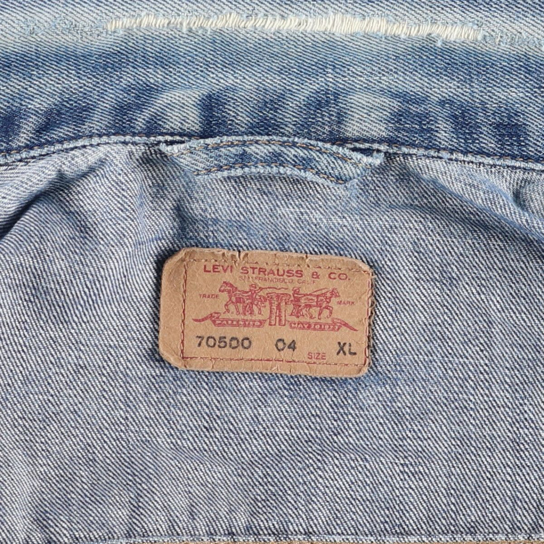 Levi's 70500 04 Euro Model Denim Jacket G-Jean Men's XL equivalent /eaa521847