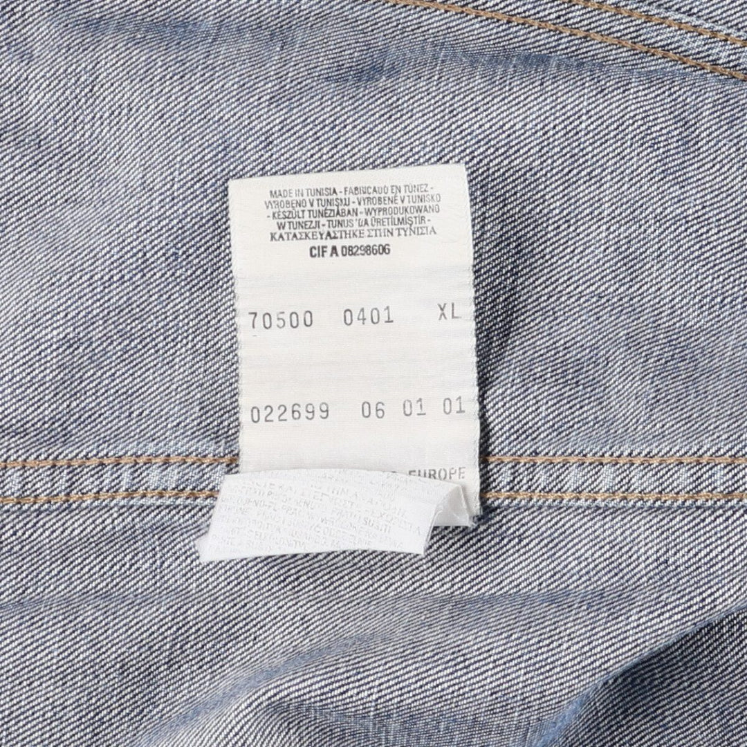 Levi's 70500 04 Euro Model Denim Jacket G-Jean Men's XL equivalent /eaa521847
