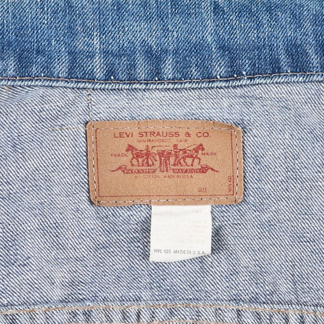 80'S Levi's denim jacket, denim jacket, made in USA, men's size M, vintage /eaa521896