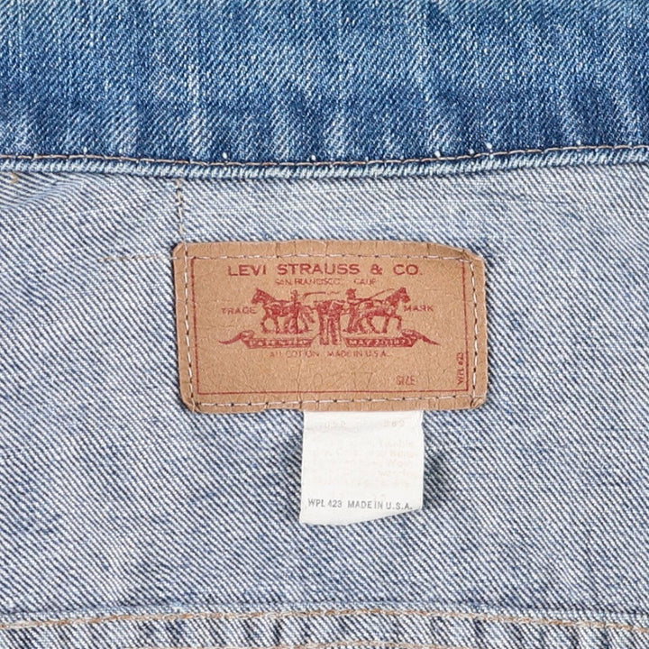 80'S Levi's denim jacket, denim jacket, made in USA, men's size M, vintage /eaa521896