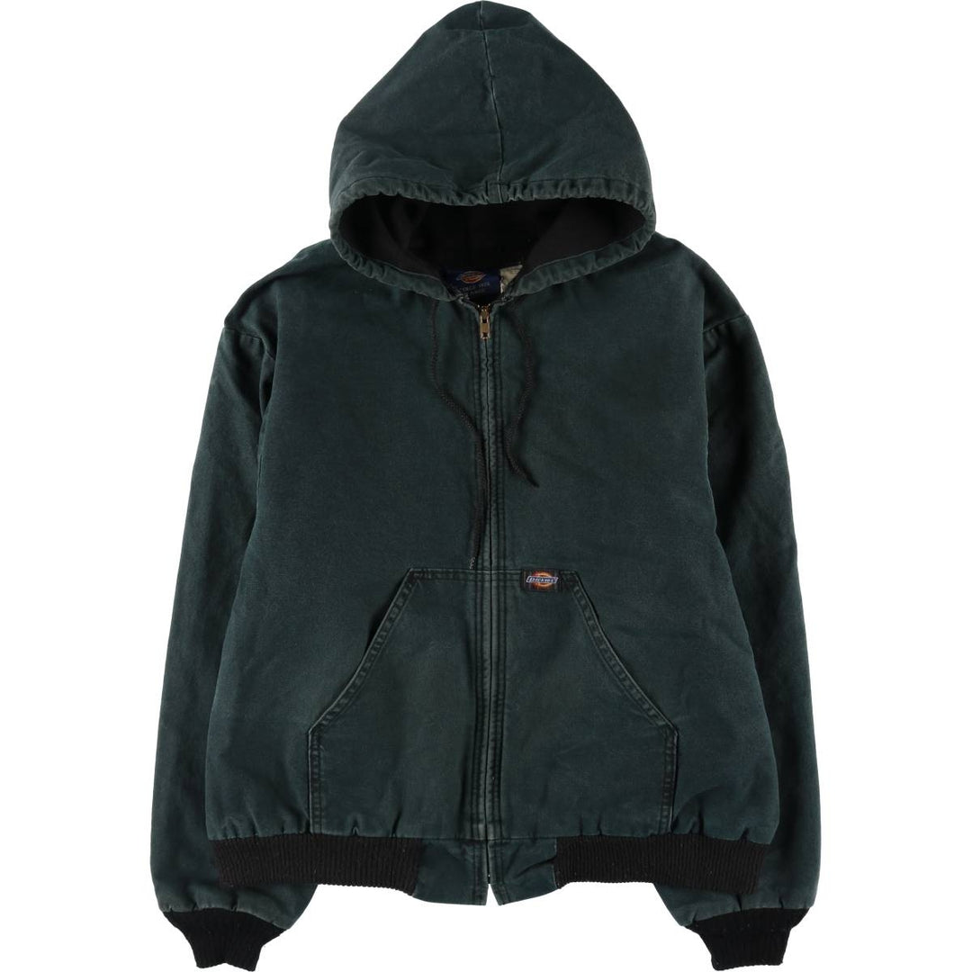 90'S Dickies Duck Full Zip Hoodie Men's L Size Vintage /eaa521902