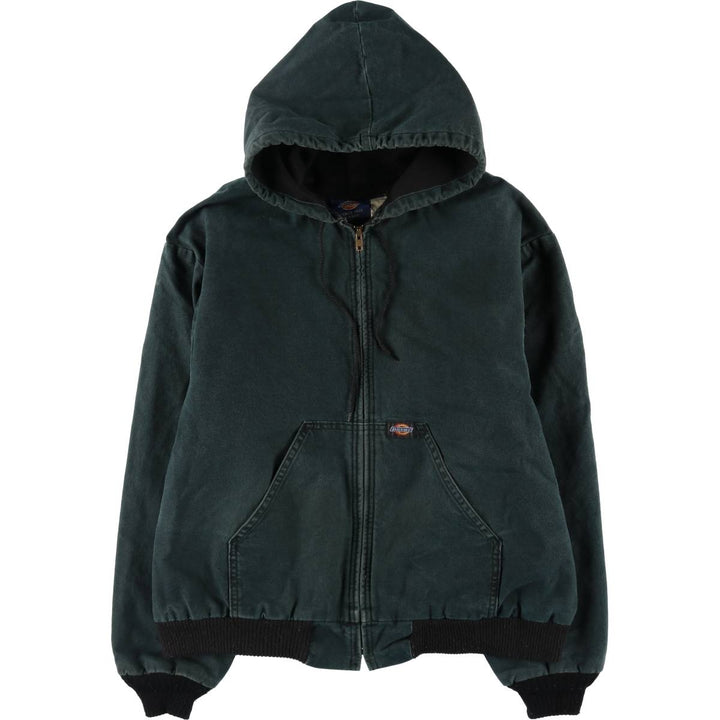 90'S Dickies Duck Full Zip Hoodie Men's L Size Vintage /eaa521902